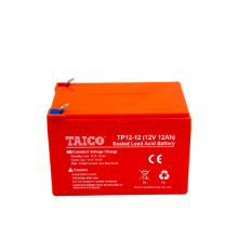 Shenzhen TAICO manufacturer sealed 12v 12ah agm battery